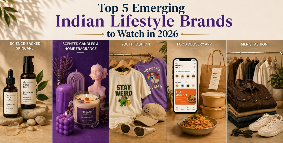 Top 5 Emerging Indian Lifestyle Brands to Watch in 2026