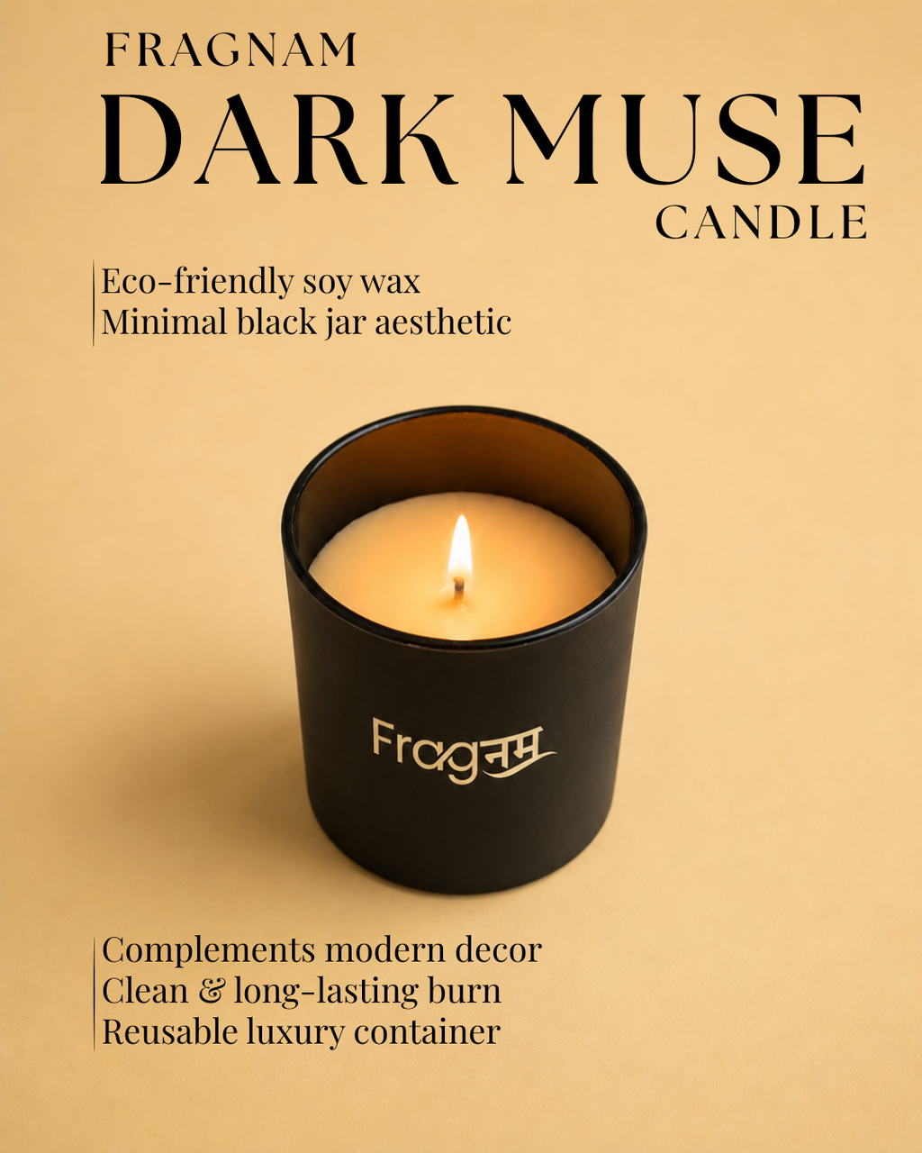 Fragnam Dark Muse Candle