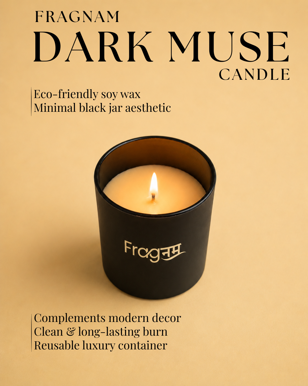 Fragnam Dark Muse Candle