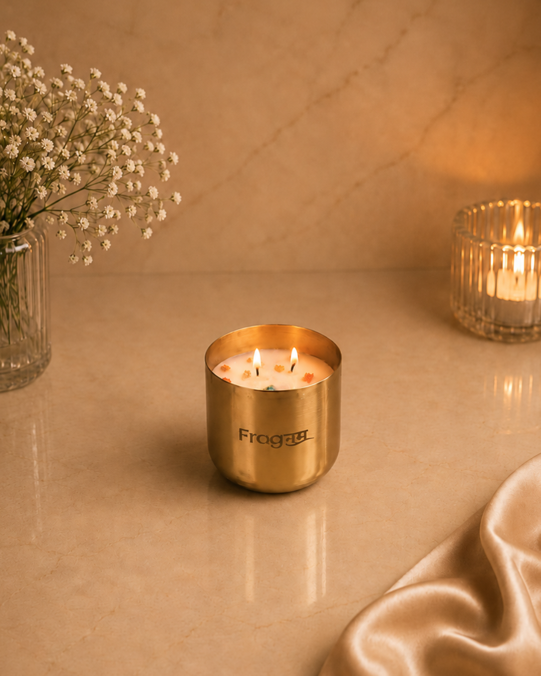 Fragnam Golden Serenity Candle
