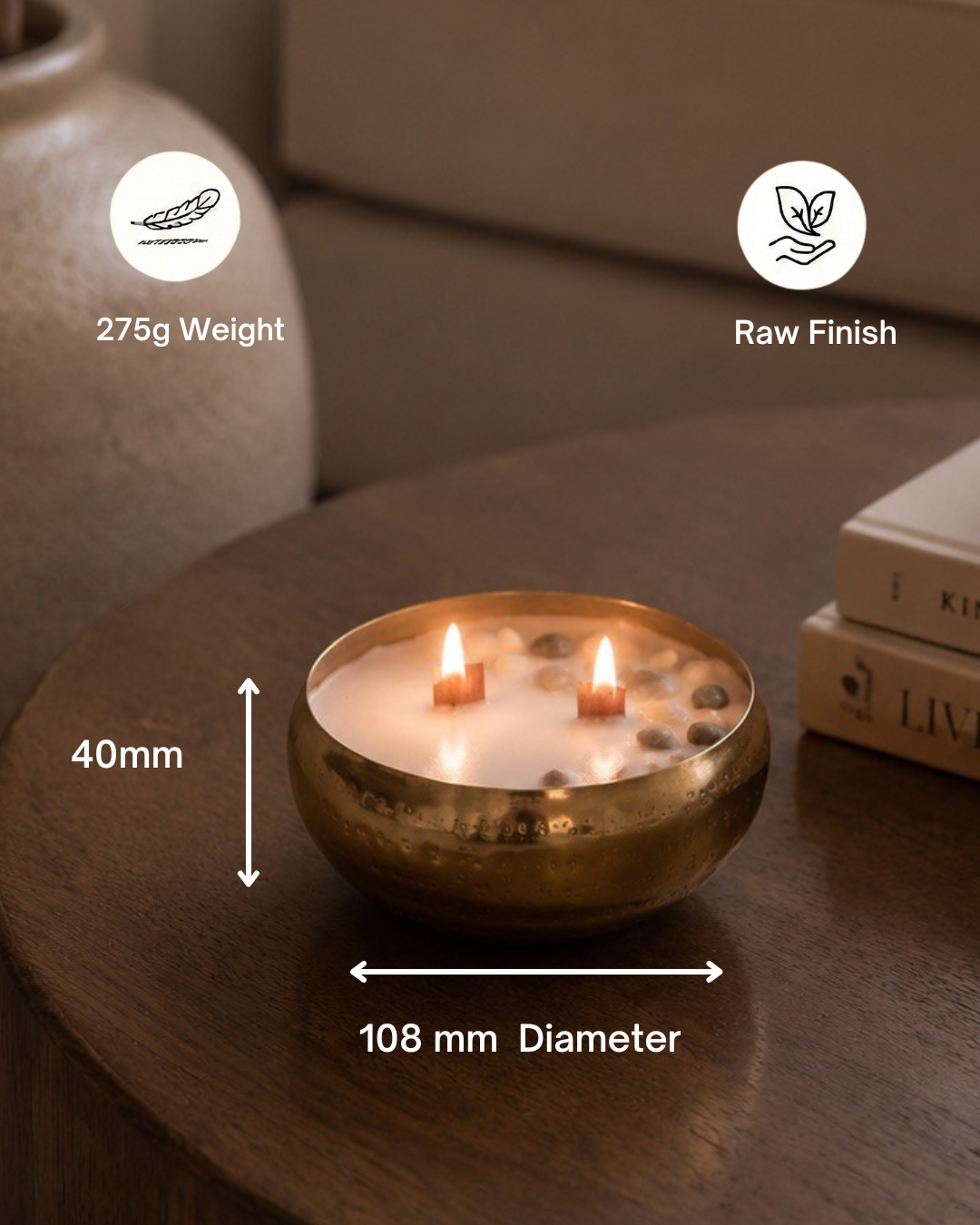 Fragnam Swarna Aura Candle