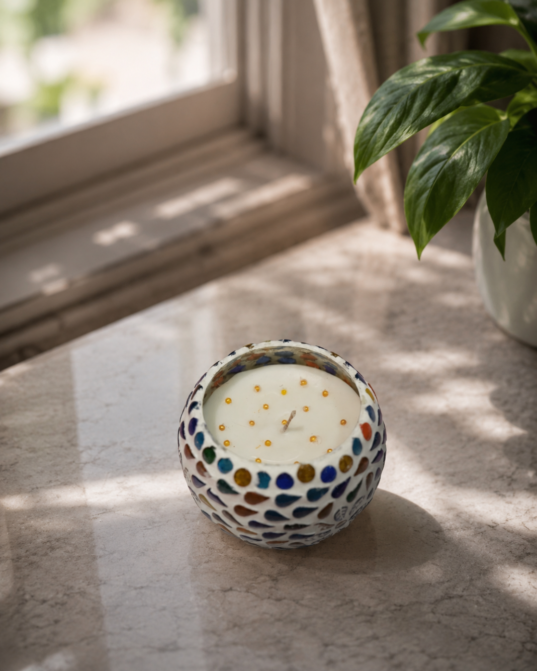 Fragnam Satrangi Noor Candle