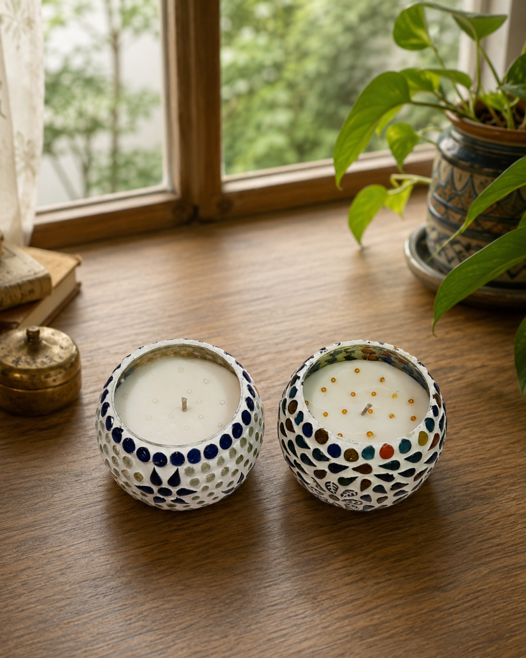 Fragnam Satrangi Noor Candle