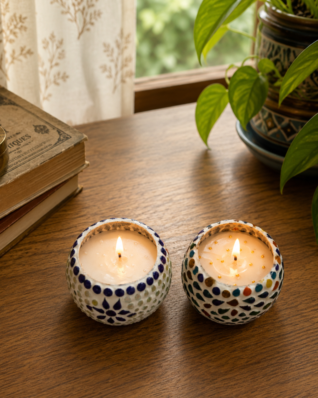 Fragnam Satrangi Noor Candle