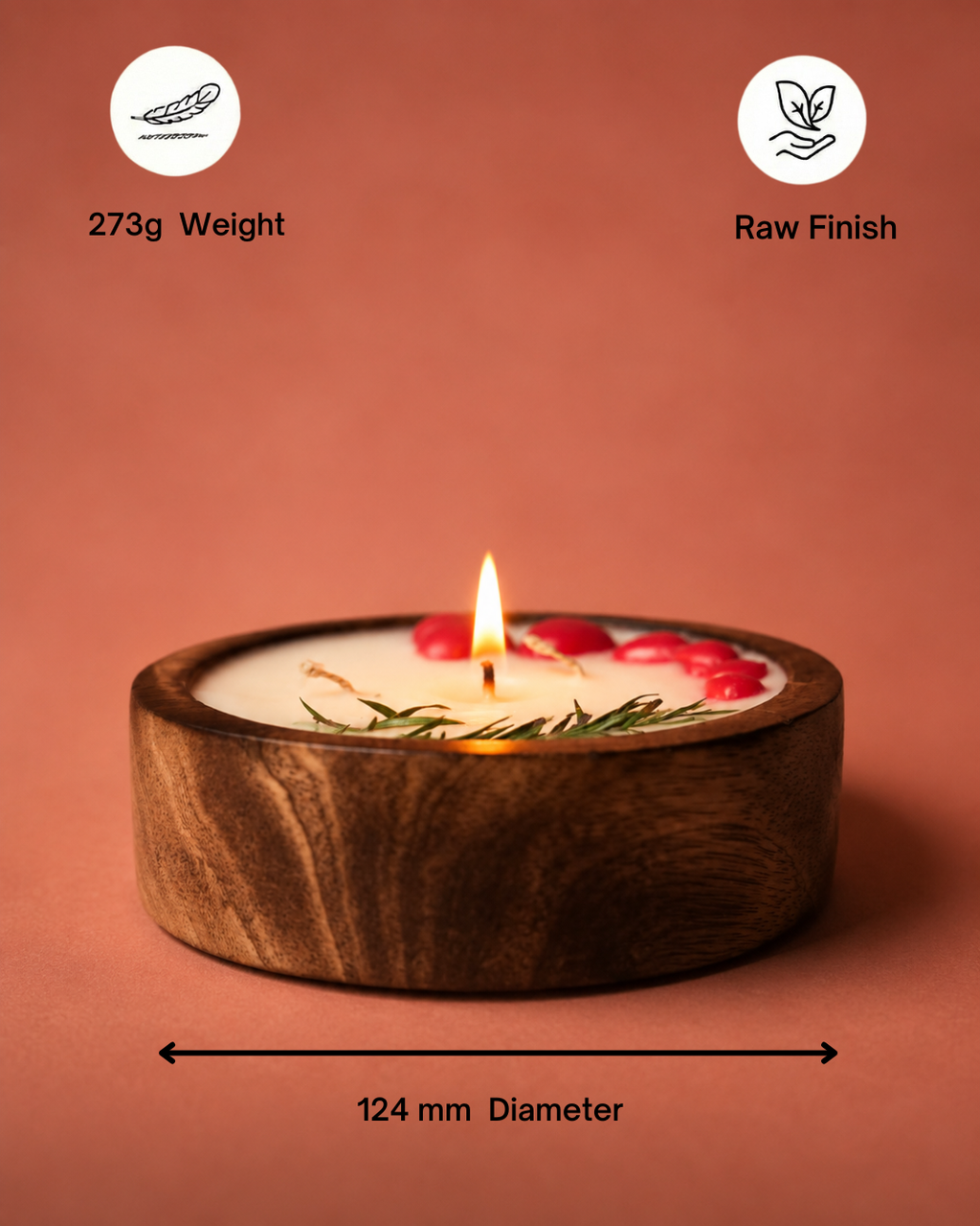Fragnam Love Wood Candle
