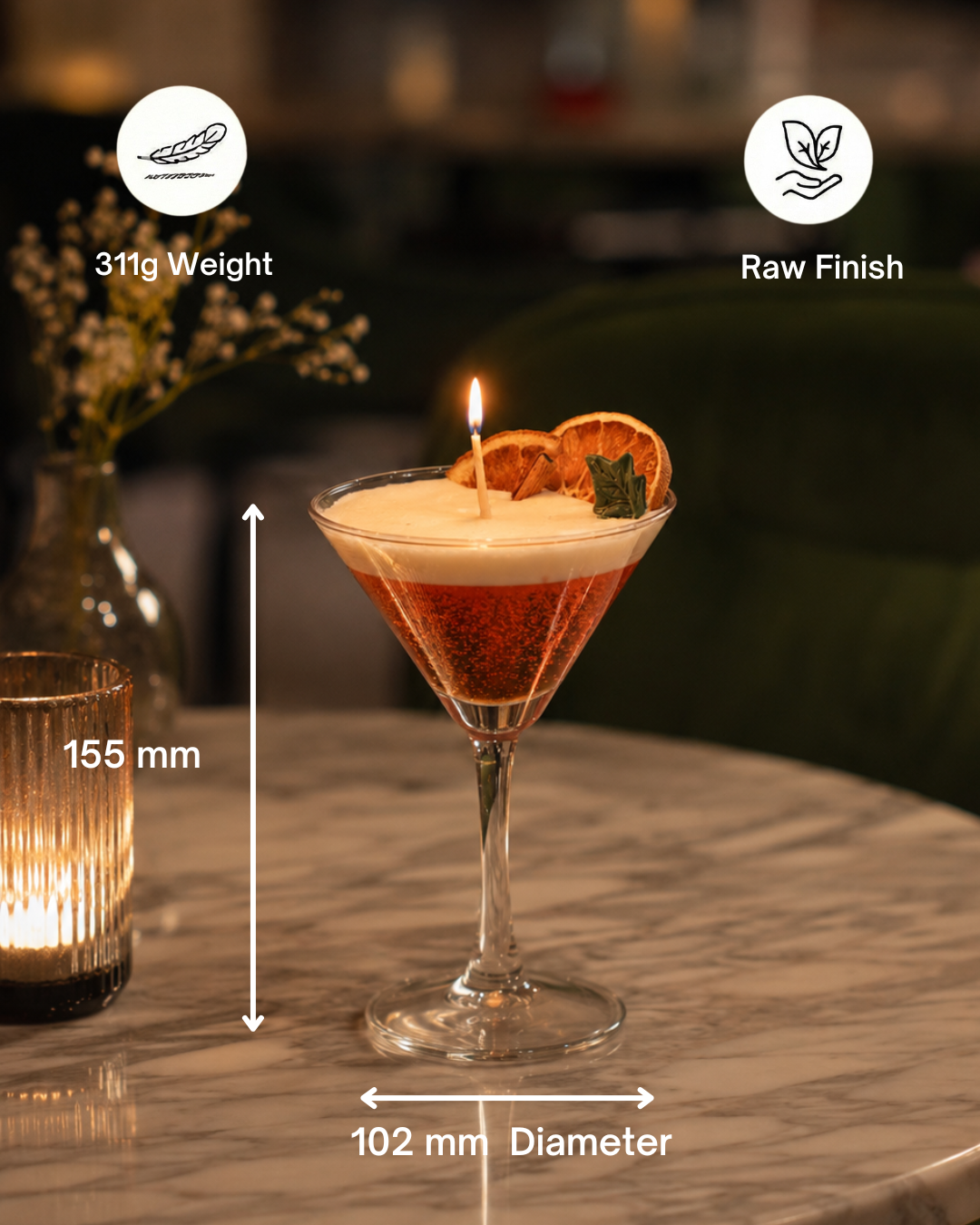 Fragnam Tequila Sunrise Candle