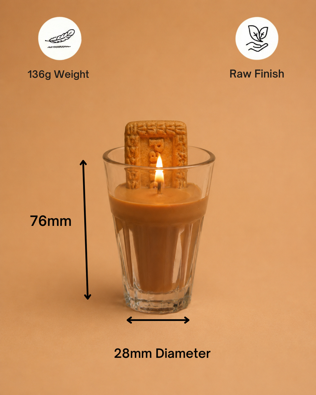 Chai Biscuit Candle - Fragnam - Fragnam