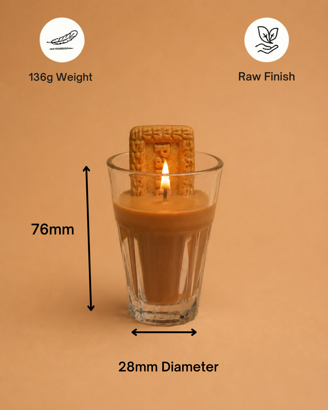 Chai Biscuit Candle - Fragnam - Fragnam