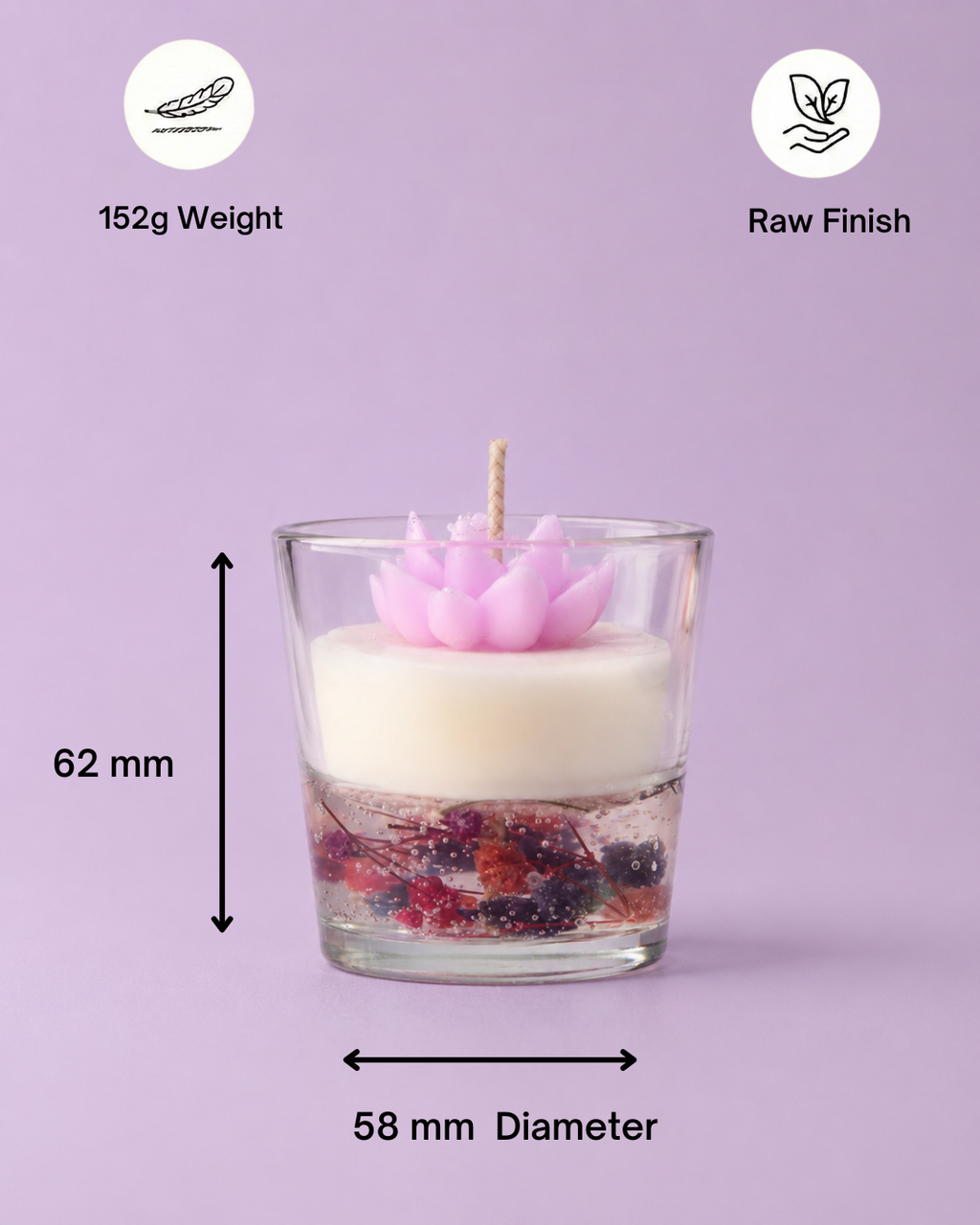 Fragnam Blushie Lotus Candle - Fragnam