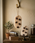 Fragnam Coffee Soy Wax Hanging Scent Diffuser with coffee bean design and natural wooden accents.